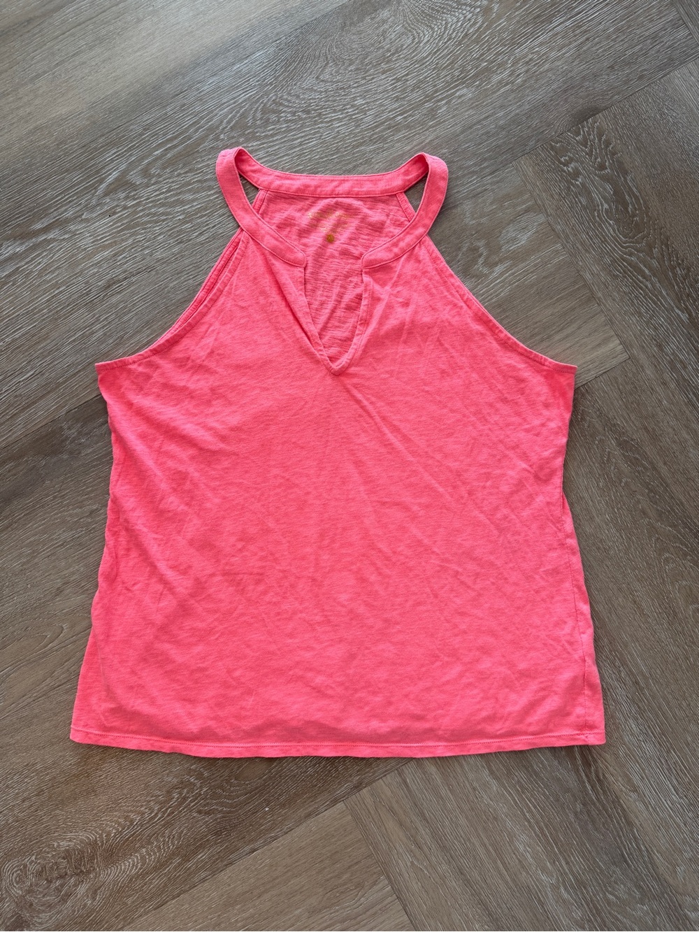 Lilly Pulitzer Pink Cotton Blend Tank Top Size XL